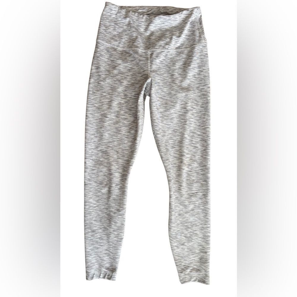 90 Degree By Reflex Heather Gray Spacedye High Waist Leggings size Small.
